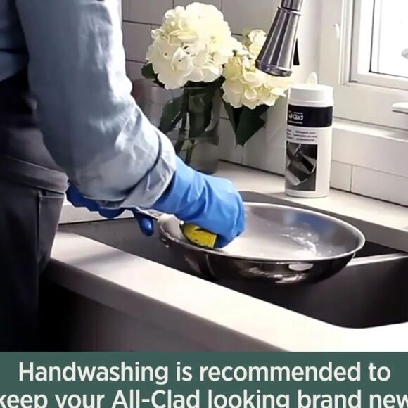 All-Clad D5 Stainless Steel 8" Fry Pan - Picture 8 of 15